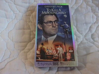 TO KILL A MOCKINGBIRD VHS NEW SEALED WATERMARK THX WS GREGORY PECK BROCK PETERS - Image 1 of 4
