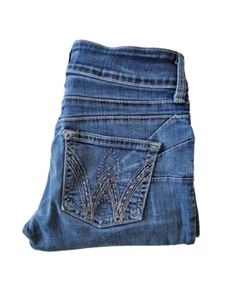 Wrangler Mae Booty Up Boot Cut Jeans - 10MWZNI- Ladies Size 0 x 33 - Foto 1 di 9
