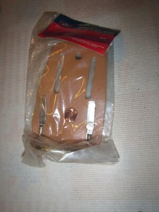 AMERIKANISCHE WERKZEUGGRUPPE HAMMERHALTER (FESTSTEHEND) SCHWERLAST LEDER VERCHROMTER STAHL - Bild 1 von 3