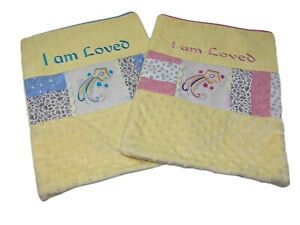 Twin Baby's Pillow Covers Girl/Boy Custom Embroidery Hand Made Zipper Closure