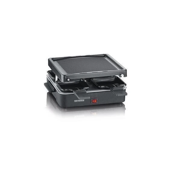 Severin RG 2370 Mini Raclette-Grill - Schwarz, 600W