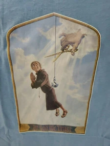 New Old Stock Vintage 1980 In God We Trust Marty Feldman Film T-Shirt 80er Medium - Bild 1 von 3