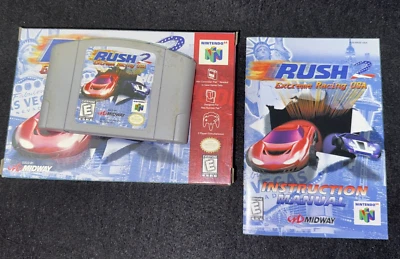Rush 2: Extreme Racing USA N64 Nintendo 64 CIB Foto 1 de 4