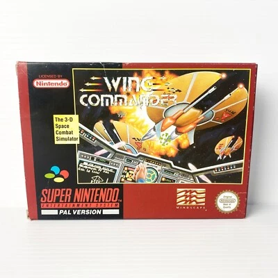 Wing Commander + Box, Insert - SNES - Tested & Working - Free Postage - Image 1 of 4