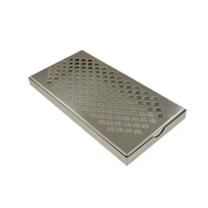 Beaumont Stainless Steel Drip Tray Dishwasher Safe Durable Sturdy - 300x150mm - Picture 1 of 1