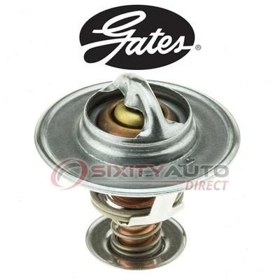 Gates Coolant Thermostat for 1986-1998 Saab 9000 2.3L 2.0L L4 - Antifreeze zz - Изображение 1 из 4