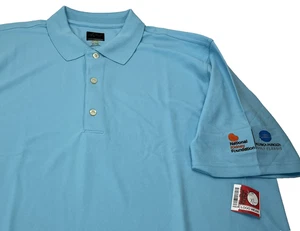 Greg Norman Polo XL blau Play Dry National Kidney Konica Minolta Golf Classic - Bild 1 von 13