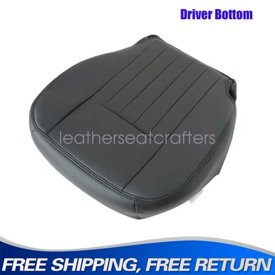 Cubierta de asiento perforada inferior negra para conductor Lincoln Navigator 2003-2006 de 4 puertas Foto 1 de 4