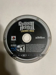Guitar Hero III 3 Legends Of Rock - PS3 Playstation 3 - Nur Disc - getestet & funktioniert - Bild 1 von 1