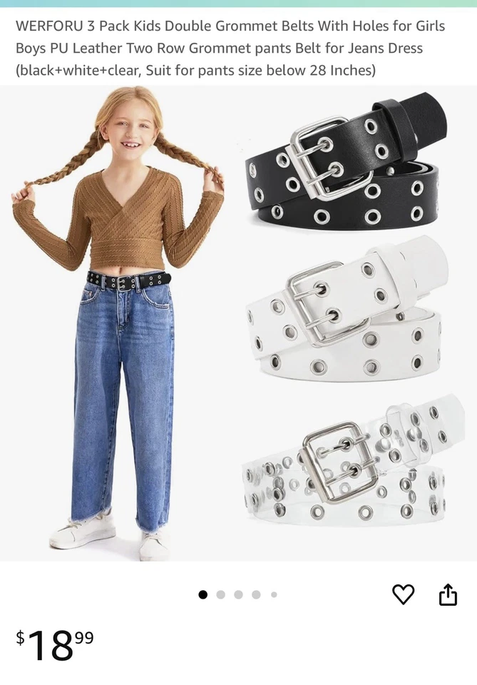 Kid Belts (3 Pack) - Image 1 of 1