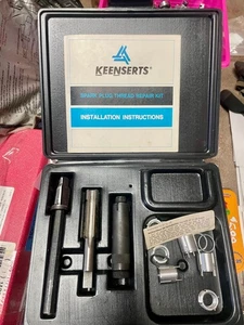 Keensert Thread Repair Inserts + Spark Plug Repair Kit - Picture 1 of 2