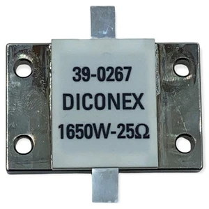 Resistenza Stripline RF Carico Fittizio Hybrid BeO 1650W 25Ohm 39-0267 DICONEX - Foto 1 di 5