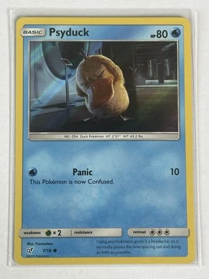 Psyduck 7/18 - Detective Pikachu Holo Pokemon TCG - Image 1 of 2