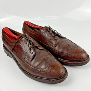 Zapatos de vestir Florsheim Imperial Kenmoor de ala larga para hombre talla 10,5 D marrón 93602 - Imagen 1 de 17