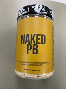 Nackte 1,5 Pfund pulverisierte Erdnussbutter von US Farms - Großpackung, nur 1 Zutat - Ro - Bild 1 von 4