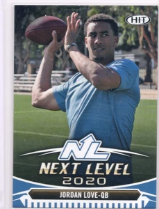 2020 Sage Hit - Next Level Jordan Love #99 Blue (RC) - Picture 1 of 2