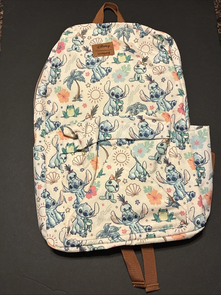 Mochila Disney Stitch de Loungefly Nueva con Etiquetas Muñeca Vudú Rana Mash Up Foto 1 de 4