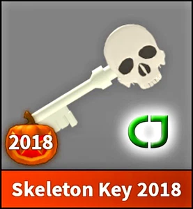 Roblox Murder Mystery 2 MM2 2018 Skeleton Key - Picture 1 of 1