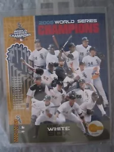 2005 Chicago White Sox World Series Champions 8x10 Farbfoto - Bild 1 von 1