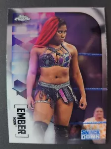 2020 Topps Chrome WWE #26 EMBER MOON - Picture 1 of 2