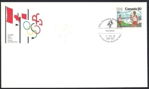 🍁Canada   #682   "BASKETBALL"    Brand New 1976 First Day Cover - Picture 1 of 2