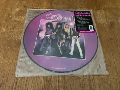 CINDERELLA Night Songs 12" US PICTURE DISC Vinyl LP 1987 Rare Tom Keifer - Image 1 of 3