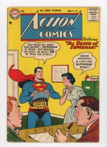 Action Comics 225, pretty scarce, early silver age robot cover - Picture 1 of 2