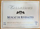 Etiquettes vin FRANCE TERRASSOUS MUSCAT de  RIVESALTES  wine labels