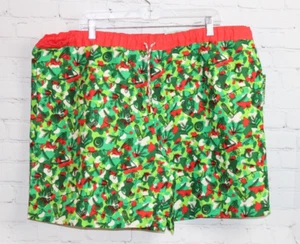 Magellan Outdoors Fish Gear Holiday Boat Shorts Bright Green Holiday Camo Sz 2XL - Picture 1 of 6