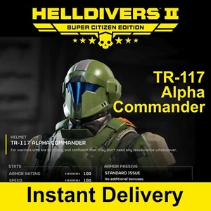 Helldivers 2 | TR-117 Alpha Commander | Instant Steam & Playstation Key - Picture 1 of 2