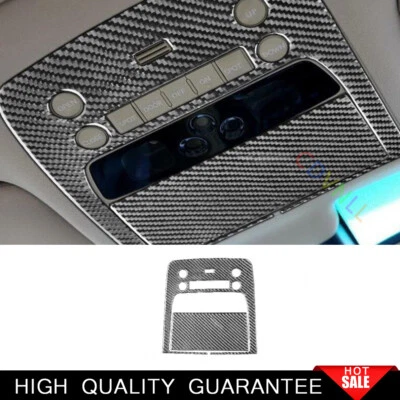 Tampa de luz de leitura frontal de fibra de carbono real acabamento para Lexus GS350 450h 2007-11 - Imagem 1 de 4
