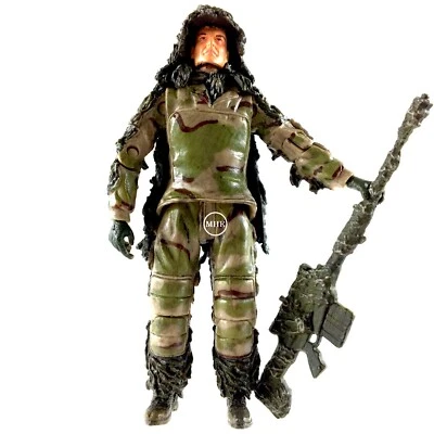 1:18 Blue Box Toys BBi Elite Force Iraq War US Marine Corps Desert Scout Sniper - Image 1 of 4