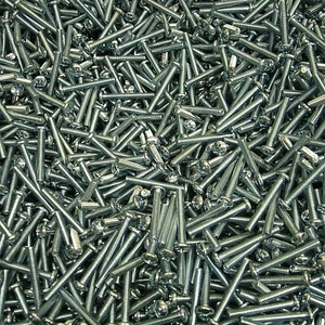 (1.000) #8-32 x 1-1/4" Kreuzschlitz Linsenkopf Maschinenschraube verzinkt - Bild 1 von 5
