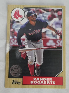 2022 Topps Baseball 1987 35th Anniversary # T87-35 Xander Bogaerts - Picture 1 of 2