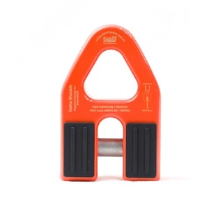 Orange Delta Shackle Winch Flat Hook Link Australian Designed Tested & Patented - Picture 1 of 11