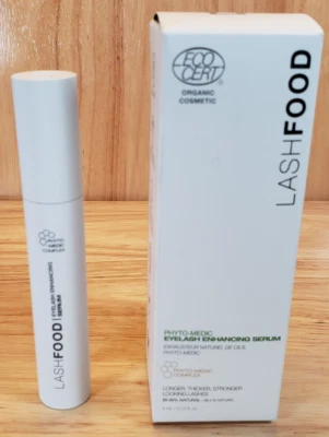 LashFood Phyto-Medic Eyelash Enhancer 0.10oz 3ml NEW Organic Ecocert Sealed - Image 1 of 4