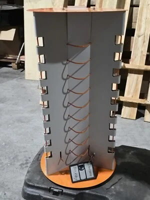 Glasses display,rotating stand,oeganizer27 pair  glasses,  with Lock - Image 1 of 4