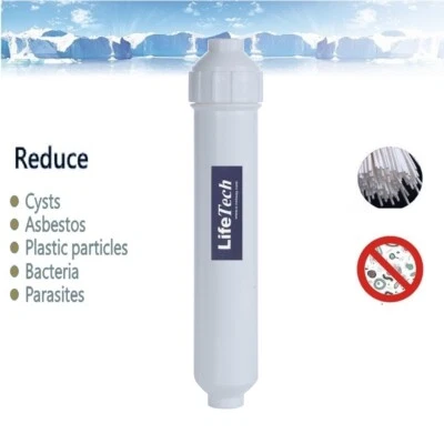 T33 0.1 micron ultrafiltration inline water filter cartridge for refrigerator,RO - Image 1 of 4