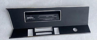 NOS 1968. 1969 Plymouth Valiant Radio Heater Dash Bezel Part #2864522 Or 2864537 - Image 1 of 4