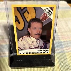 World of Outlaws Racing 1991, Steve Siegel, tarjeta #49, en manga protectora. - Imagen 1 de 2