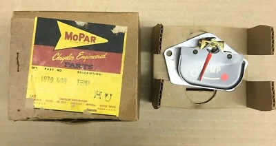 Plymouth 1959 NOS MoPar medidor de temperatura Savoy Belvedere Fury Suburban Foto 1 de 3