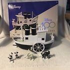 2023 Disney Steamboat Willie Musical Boat Disney100 "Tin” Toy Eras 100 Decades
