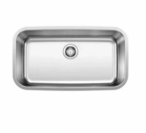 BLANCO 442576 STELLAR Super Single Bowl Undermount Stainless Steel Kitchen Sink - Picture 1 of 1