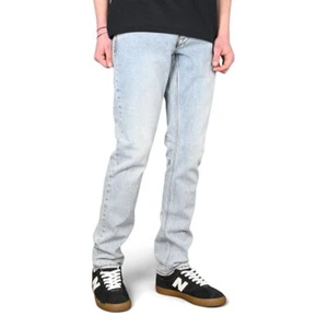Pantalones de mezclilla rectos delgados Volcom Vorta - desgastados descoloridos - Imagen 1 de 6