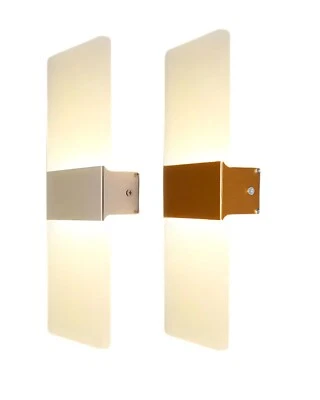 UNIVERSO APPLIQUE A LED DA PARETE CASA ARREDO MODERNO LAMPADA 3000K 10W LUCE CALDA MURO