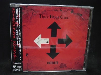 THREE DAYS GRACE Outsider JAPAN CD Thousand Foot Krutch Canada Post-Grunge HR ! Foto 1 de 2