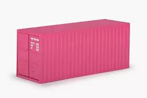 1:50 20' Shipping Container -- Pink -- Conrad 99928/09 - Picture 1 of 5