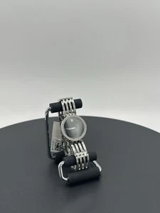 Movado Womens Watch 0607052 Esperanza Diamond Black Dial Swiss Quartz Steel 28mm - Picture 1 of 15