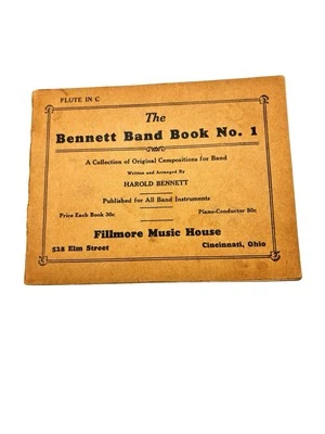 ANTIQUE The Bennett Band Book #1 A Collection of Original Compositions for Band - Image 1 of 4