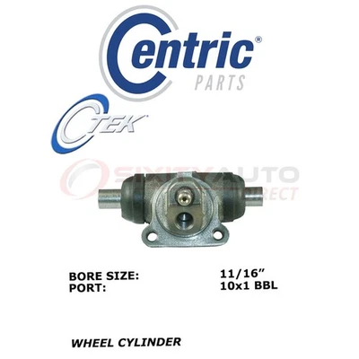 Centric C-TEK Drum Brake Wheel Cylinder for 1990-1998 Pontiac Grand Am 2.3L hx - Изображение 1 из 4